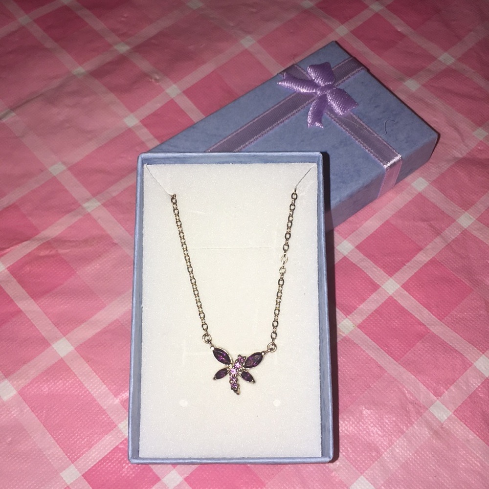 🎈SALE🎈☘️#59. AMETHYST DRAGONFLY☘️